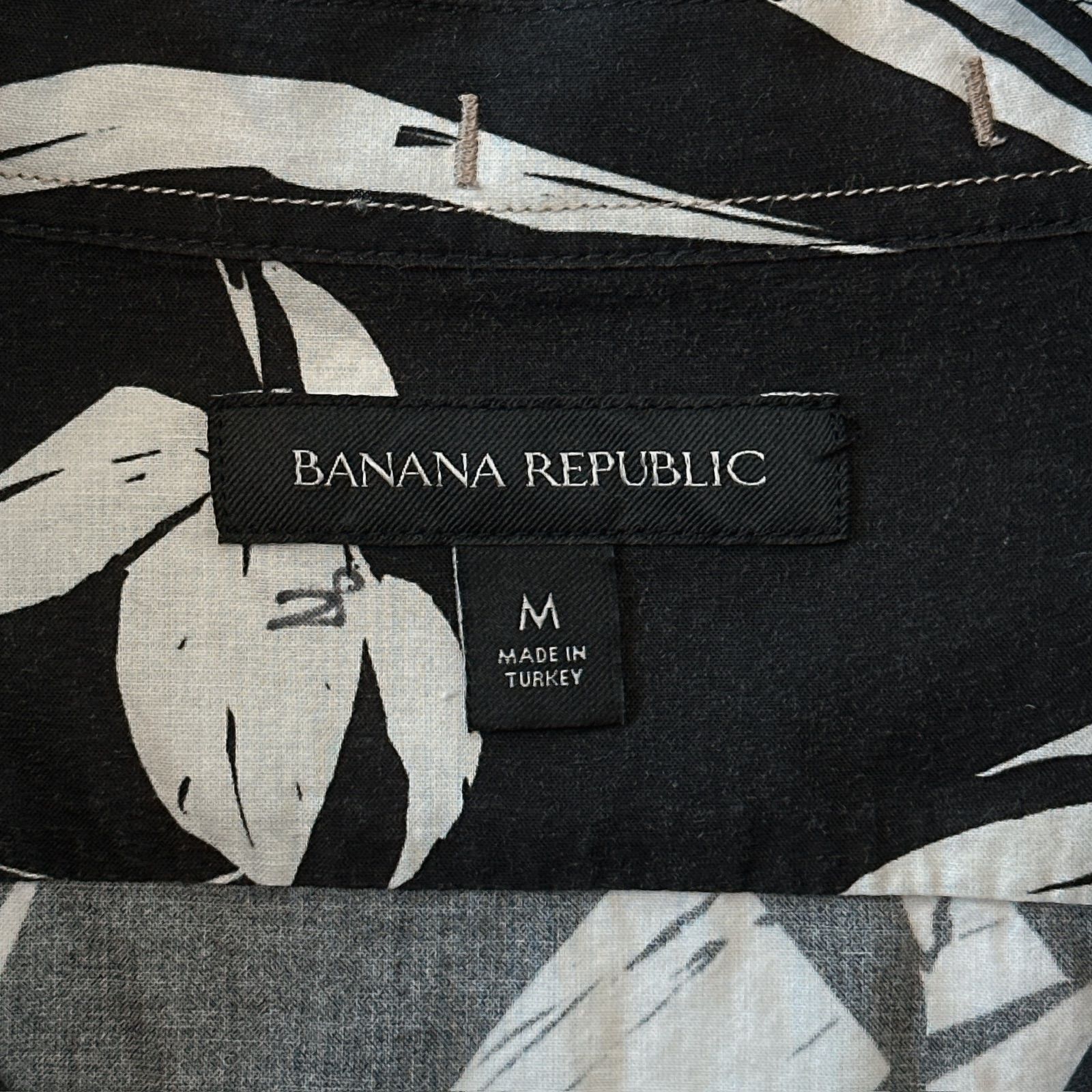 BANANA REPUBLIC オープンカラーシャツ　アロハ BANANA REPUBLIC オープンカラーシャツ アロハ - メルカリ
