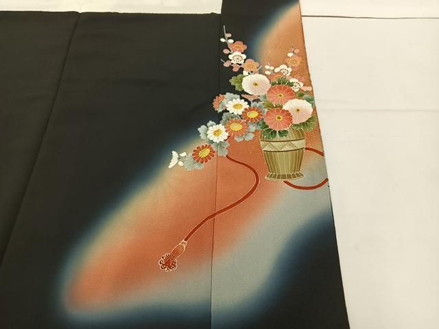 平和屋着物○京友禅の第一人者 松井青々 色留袖 駒