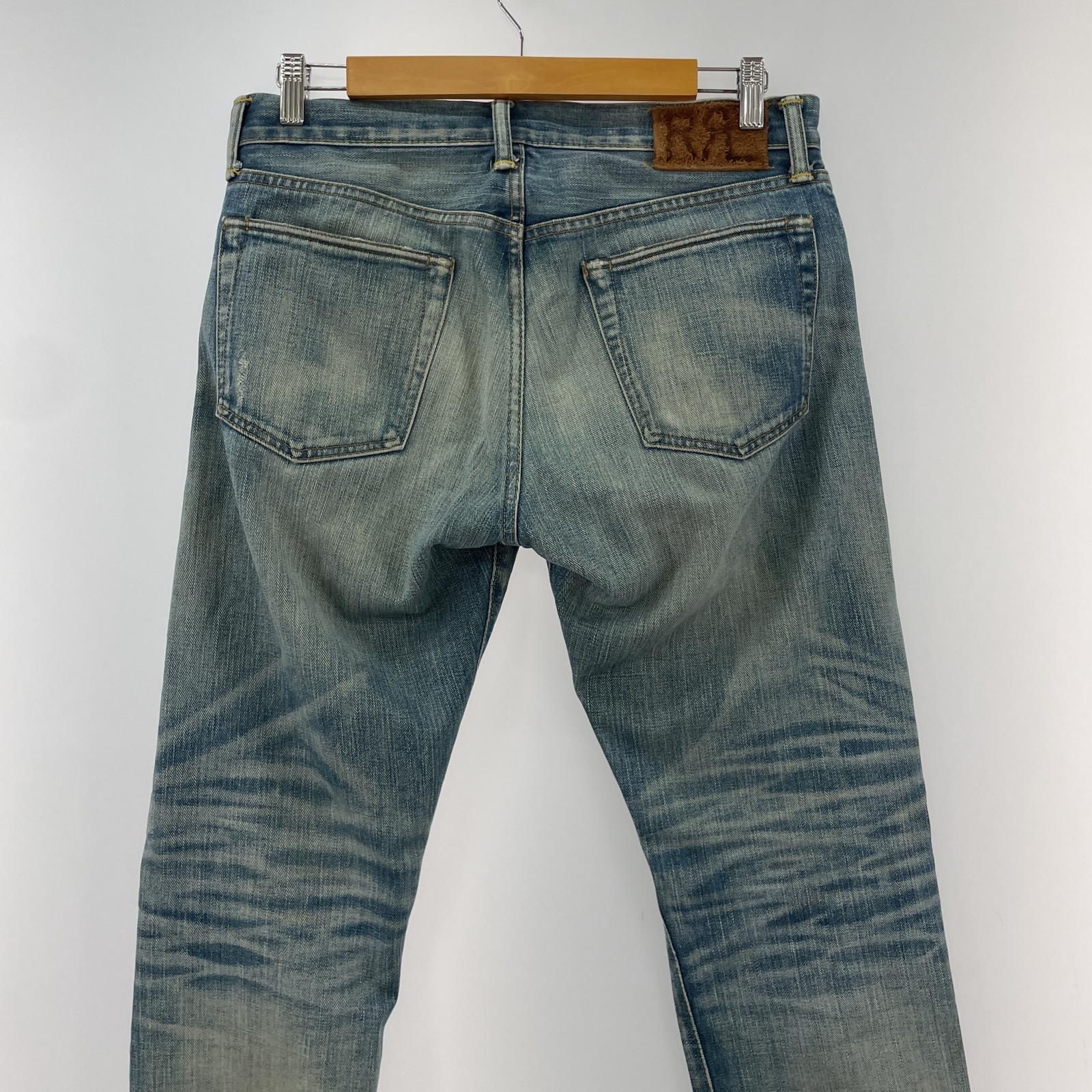 RRL ダブルアールエル ダメージ加工デニムパンツ size31×30/ライト