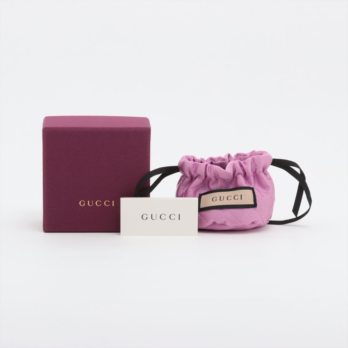 鑑定済み】 GUCCI グッチ ダブルG フラワー リング S （実寸12号） GP