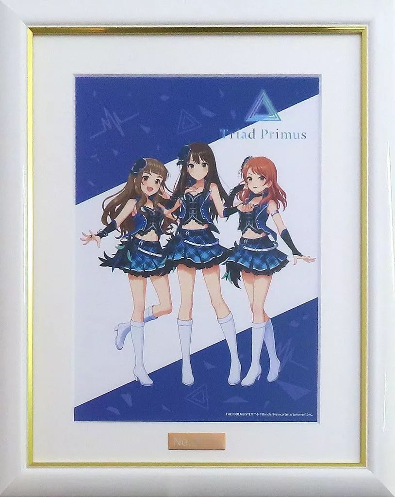 セル画 原画 付属品付 アイドルマスター シンデレラガールズ 公式キャラファイングラフ Triad Primus ConnecTrip! ver.