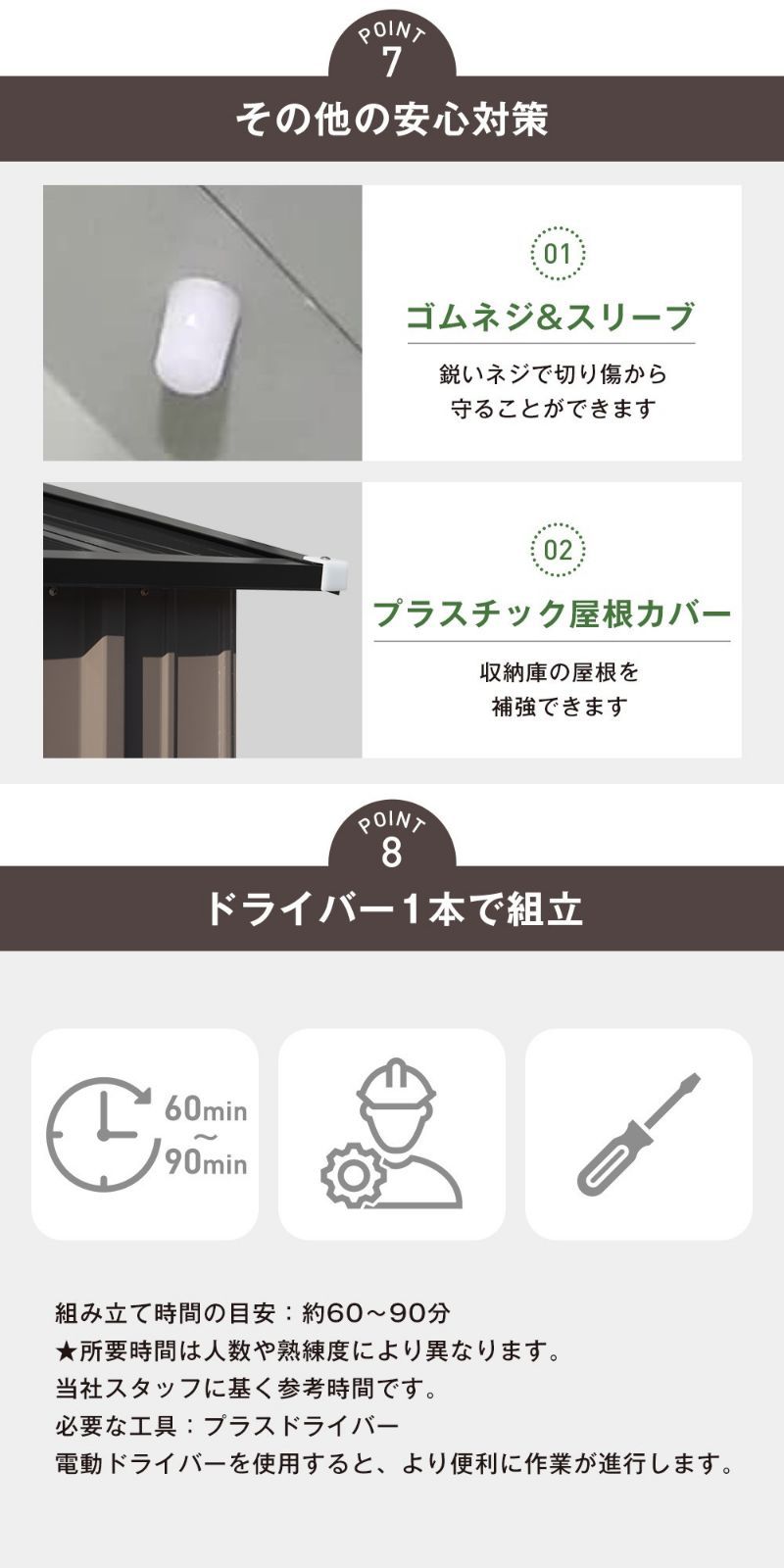 可動棚なし 物置屋外スチール倉庫戸外収納庫幅162*奥行き92*高181