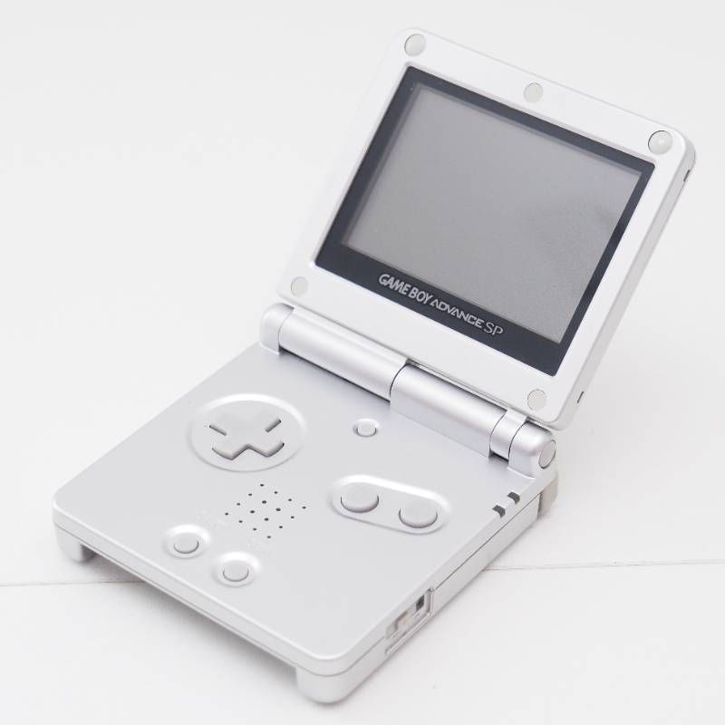 任天堂 ゲームボーイアドバンス SP 本体 GBA ニンテンドー シルバー