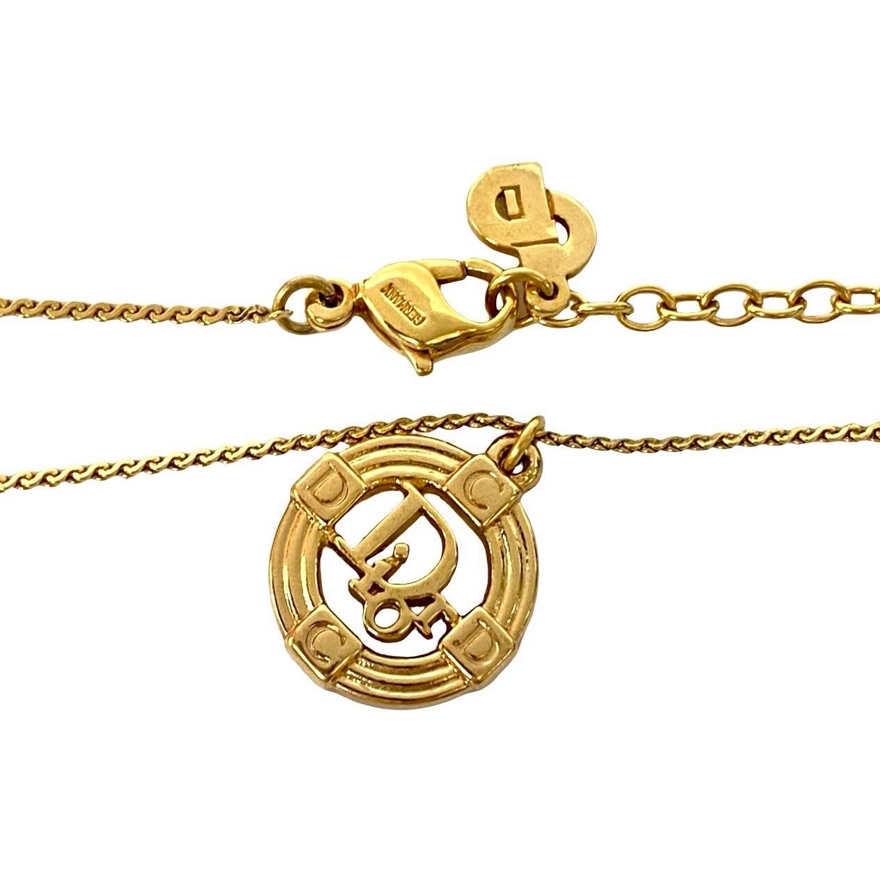 ChristianDior ディオール GELMANY ネックレス CD 美品（極 美品