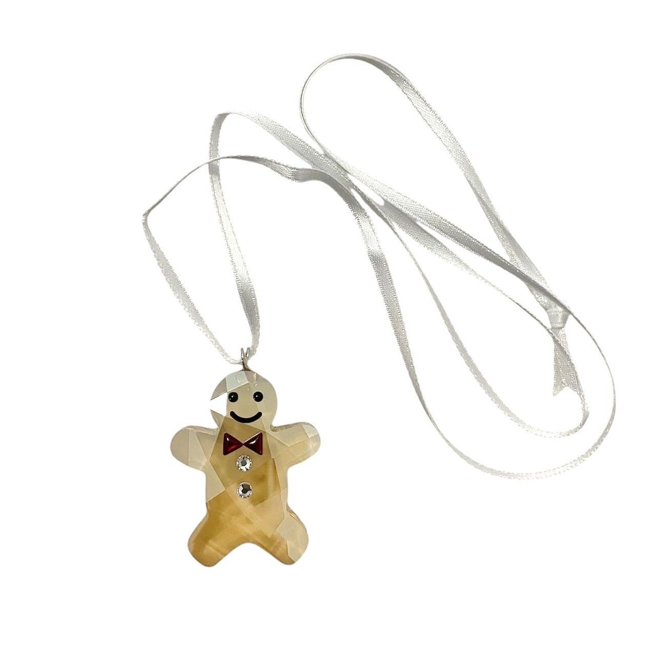 U【SWAROVSKI】トゥインクリング ジンジャーブレッドマン オーナメント