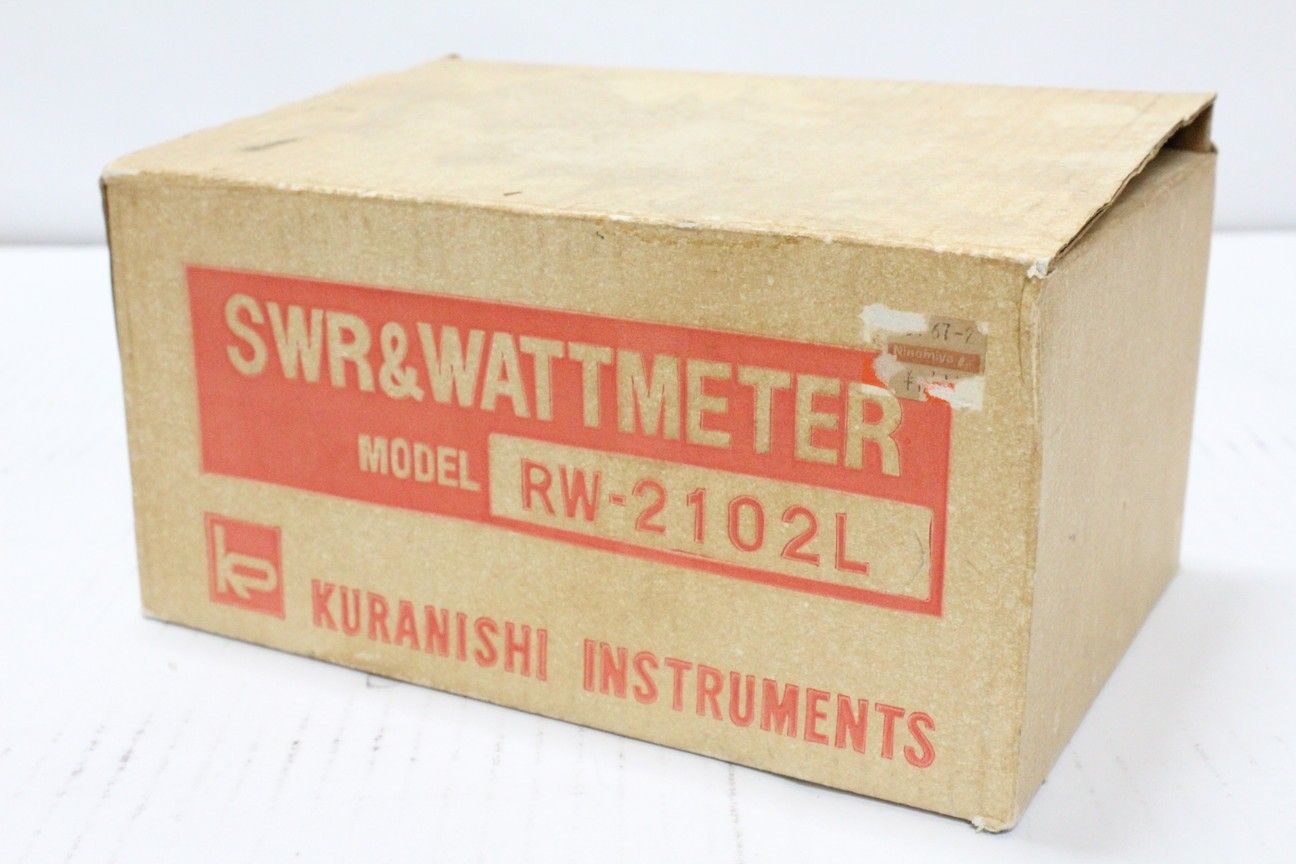 現状品 クラニシ RW-2102L SWR パワー計 アマチュア無線 ITBTBU8Y7R8G-D-A00-byebye 現状品 クラニシ RW-2102L SWR パワー計 アマチュア無線