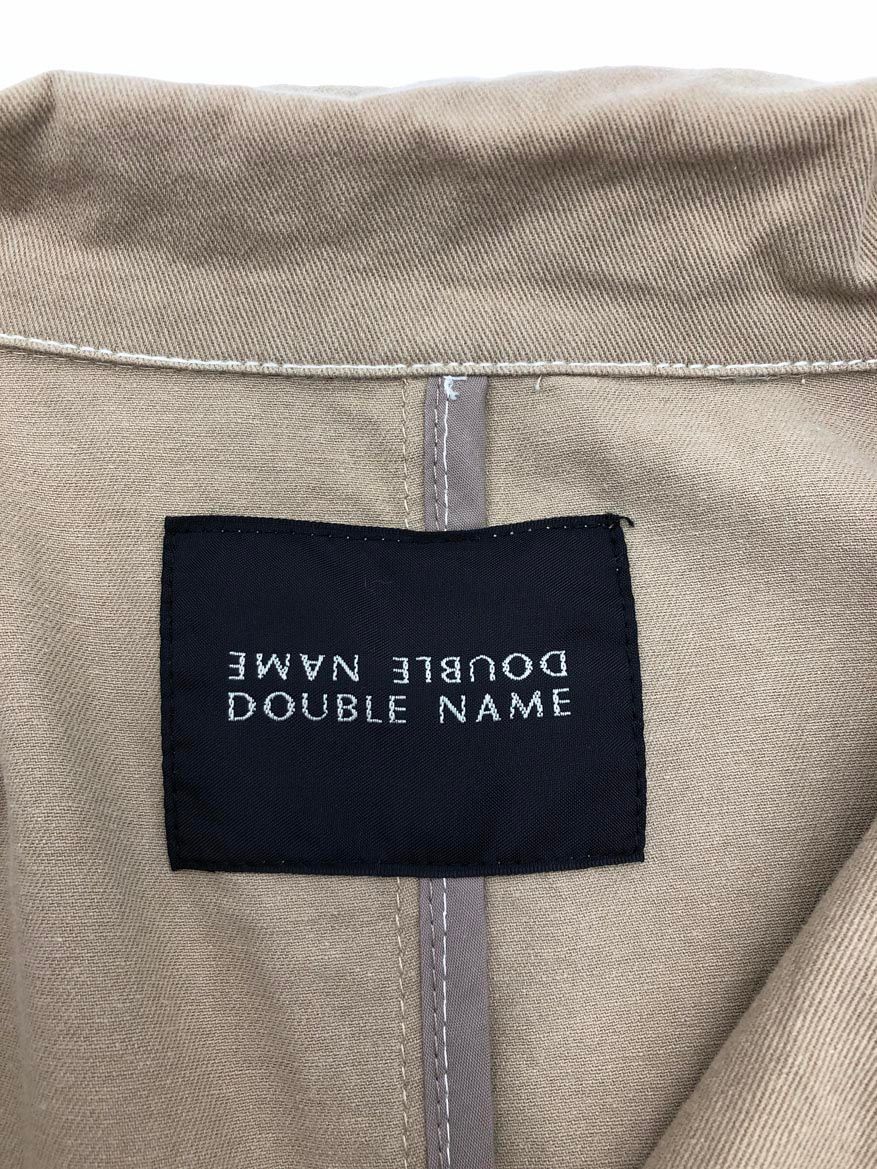 DOUBLE NAME ダブルネーム コットン ポリエステル ジャケット