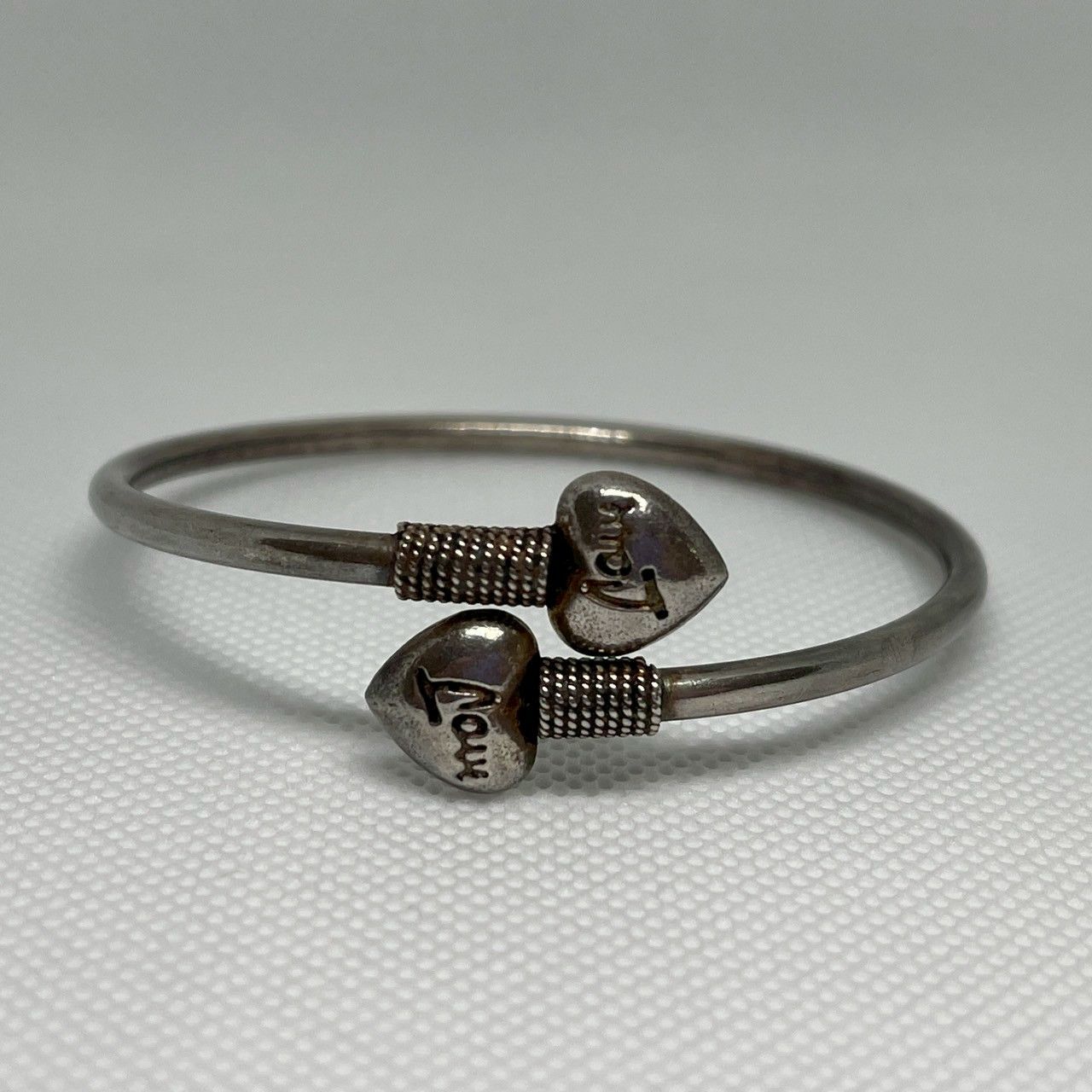 【最終値下げ】80年代　ビンテージ　バングル　silver925 c.1980s Mexico / ワイドカフバングル / Silver 925 | BLUE BOX
