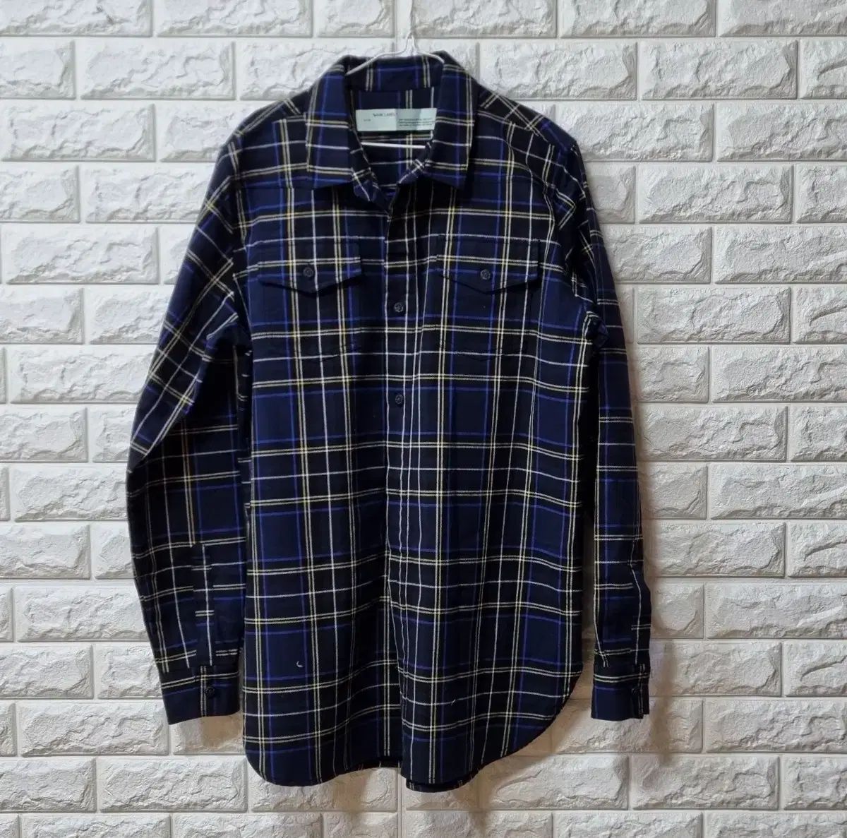 Off-White(オフホワイト) フランネル オーバーフィットチェックシャツ 