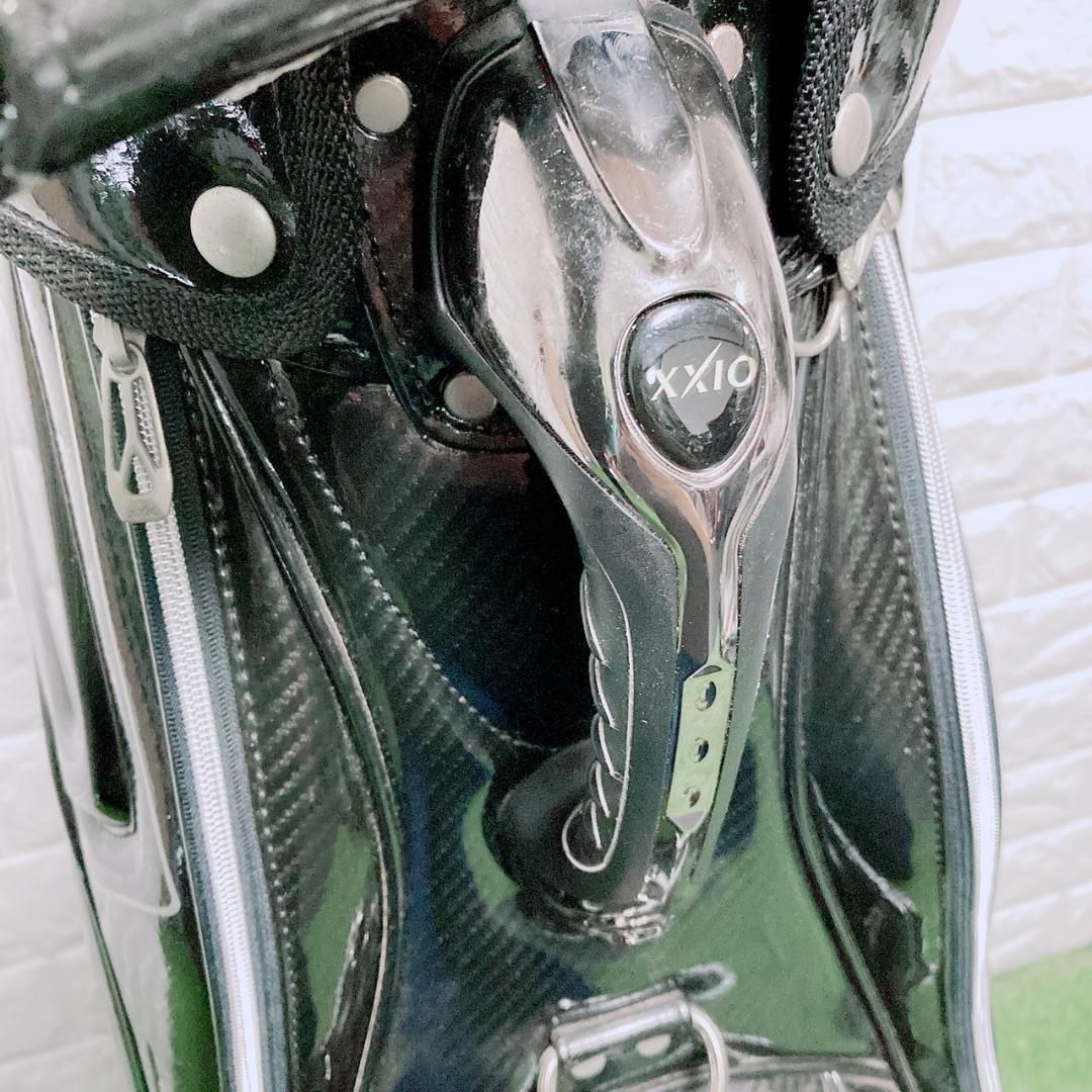 キャディバッグ XXIO ゼクシオ 5分割 カートタイプ エナメル