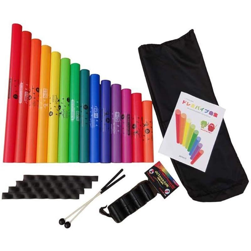 【Boomwhackers】リズム遊びに最適 ドレミパイプ BWKS キッズセット ご家庭向き