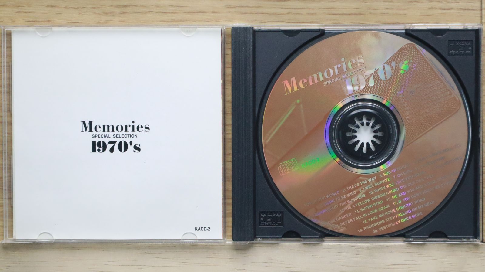中古CD☆オムニバス/Various Artists□ Memories 1970 【KACD2