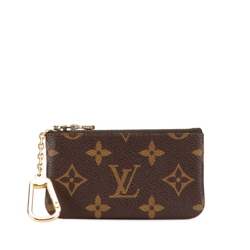 ルイ ヴィトン モノグラム ポシェット クレ コインケース 小銭入れ M62650 ブラウン PVC レザー レディース LOUIS VUITTON 227-26040