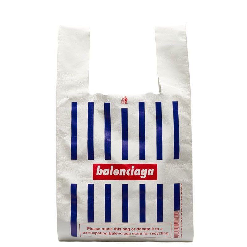バレンシアガ ロゴプリント マンデー ショッパーバッグ 677426