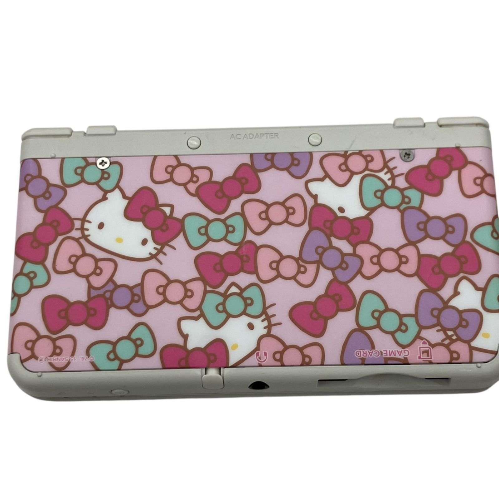 186000 現状品 任天堂 Nintendo 3DS Nintendo NEW 3DS ハローキティ きせかえプレート