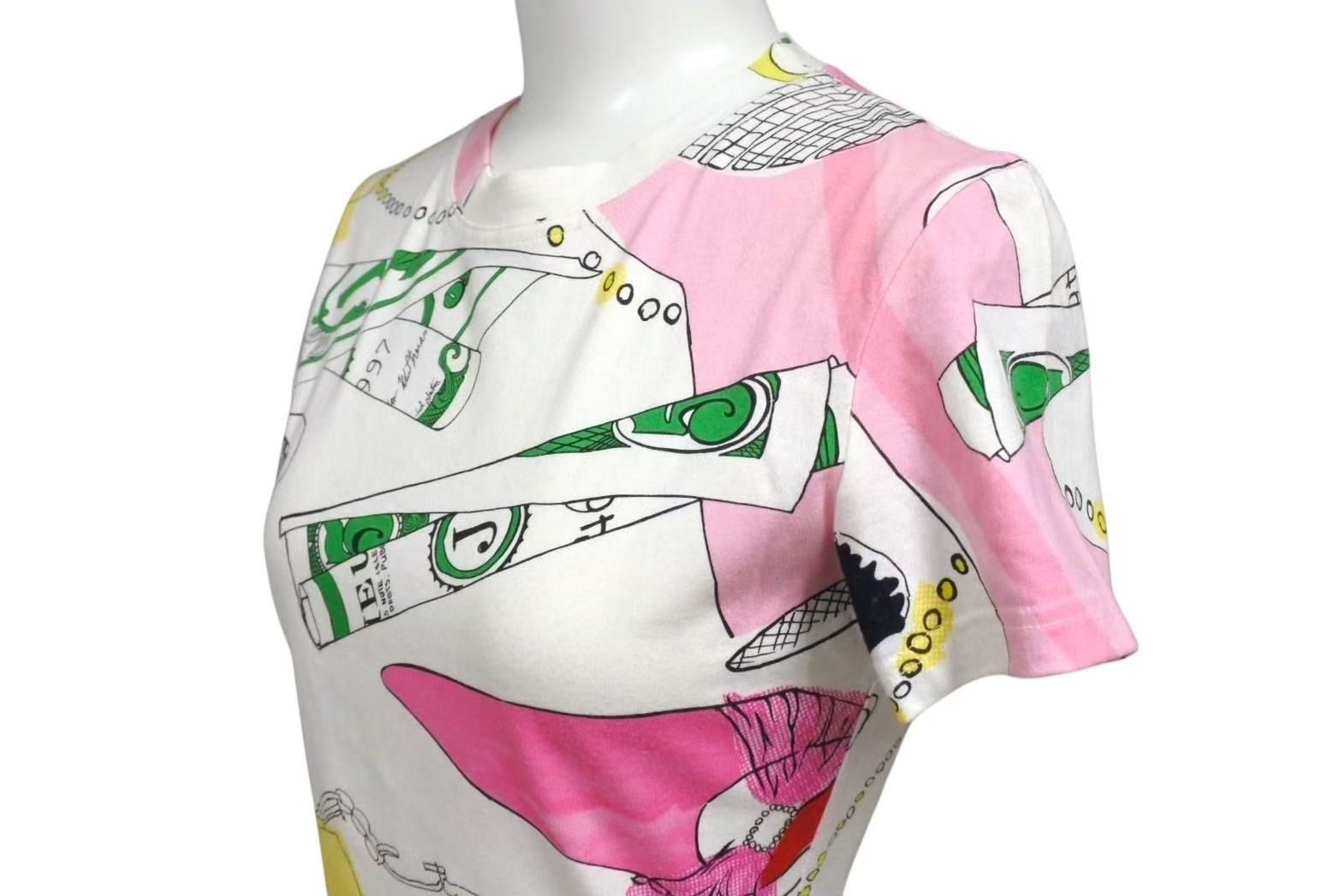 国内外の人気集結！ Christian Dior T 総柄 ガリアーノ期 クリスチャンディオール Tシャツ(半袖+袖なし)