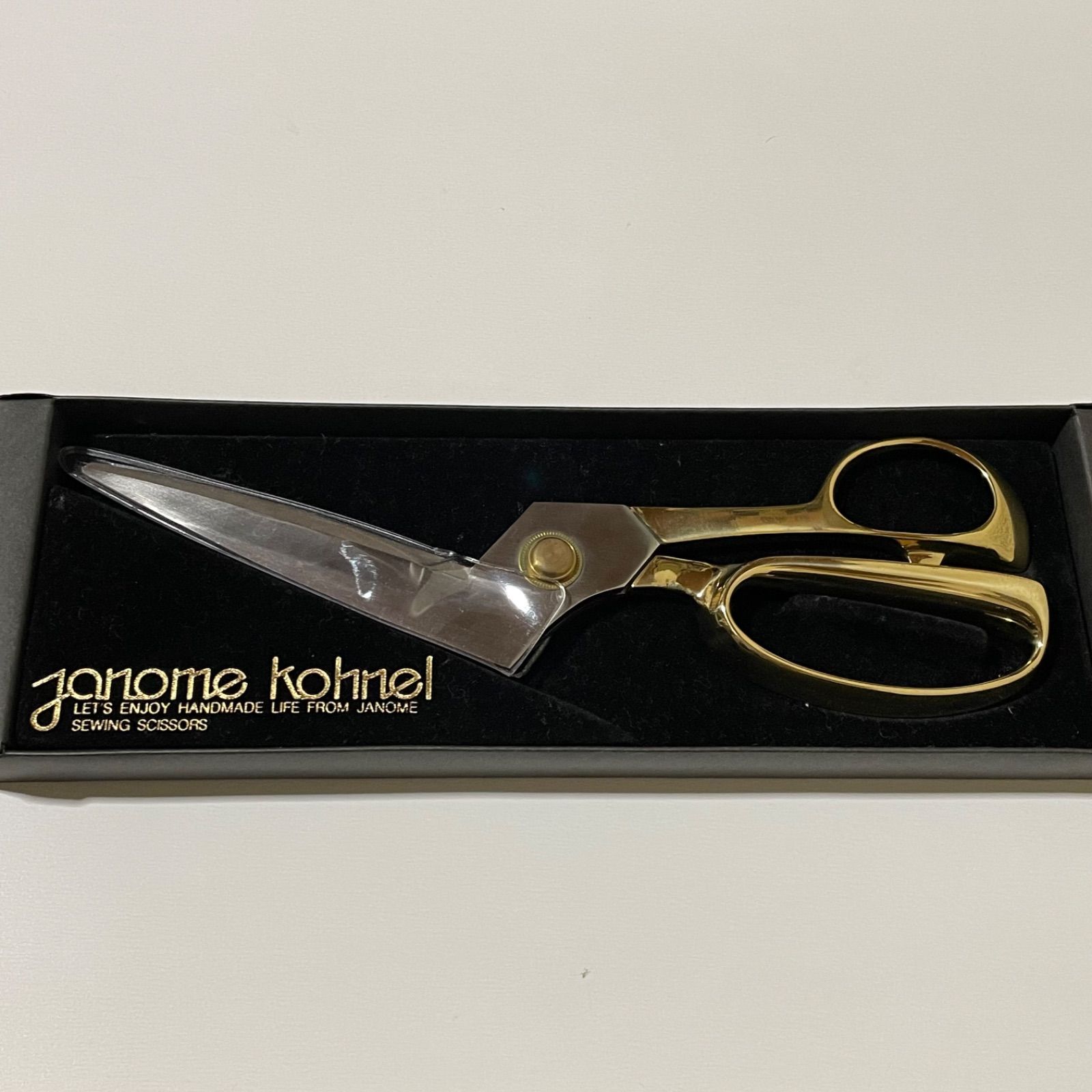 ジャノメコーネル　高級裁ちバサミ　ゴールド未使用品 ジャノメコーネル 高級裁ちバサミ ゴールド未使用品