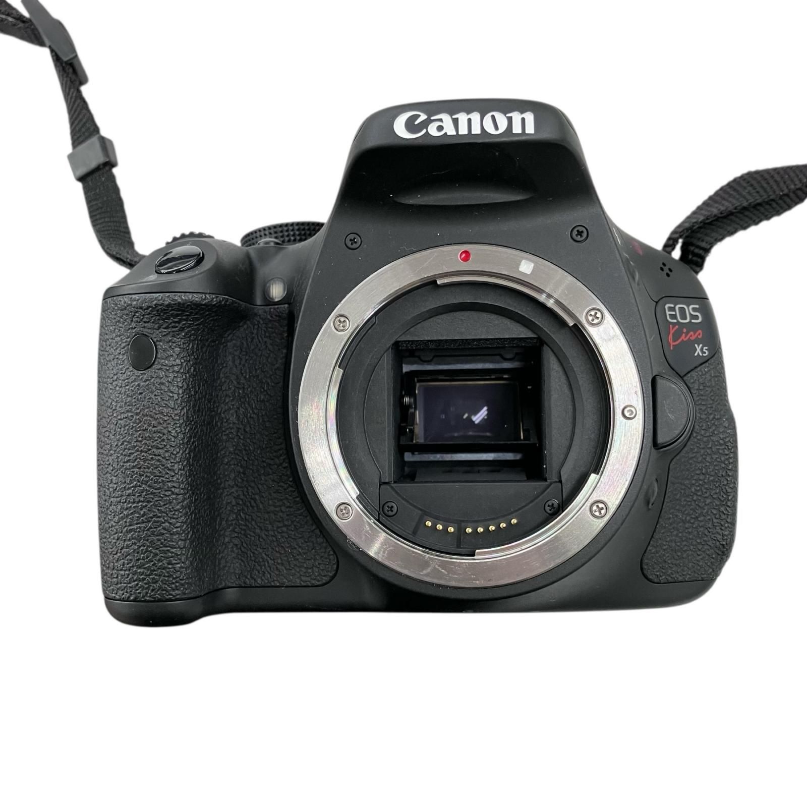 186000 canon キャノン デジタル一眼レフ EOS Kiss X 5 ブラック