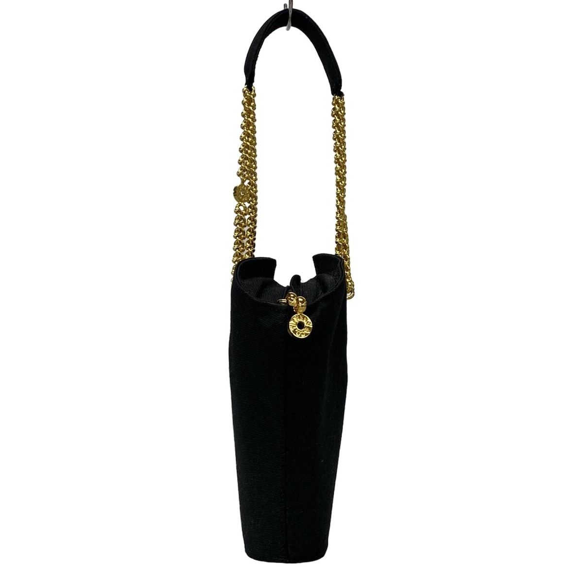 TIFFANY&Co.(ティファニー) ハンドバッグ - 黒×ゴールド ヴィンテージ  