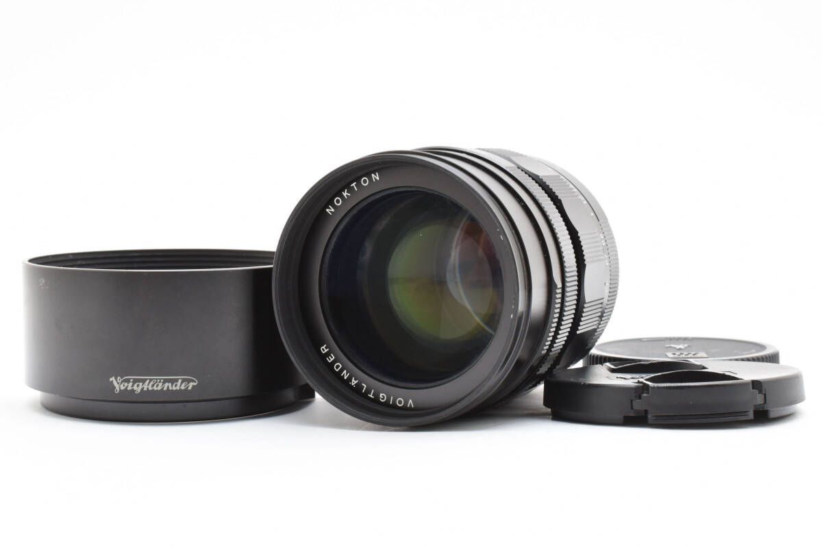 光学 フォクトレンダー NOKTON 42.5mm F0.95 マイクロフォーサーズ マニュアルフォーカスレンズ L33 6641