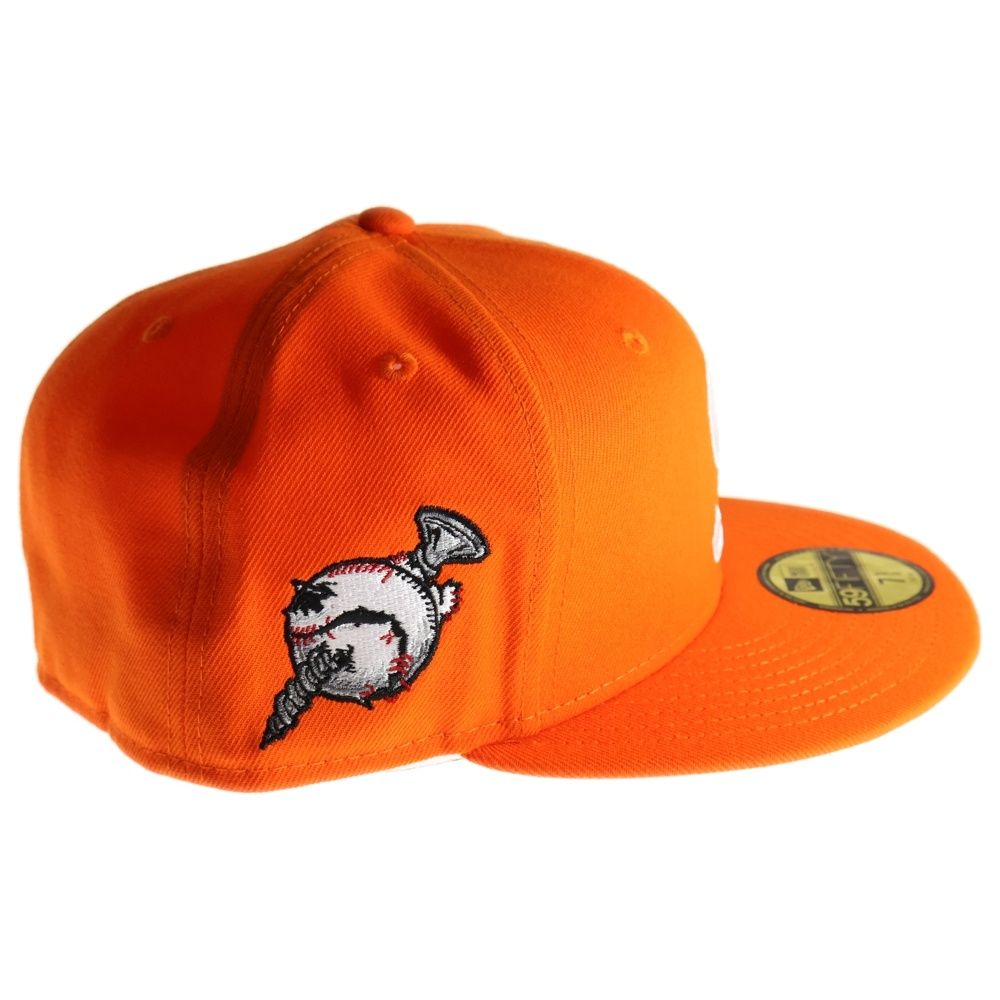 Supreme オレンジ ワークキャップ SUPREME (シュプリーム) 24AW ×NEW ERA Screw Ball S Logo