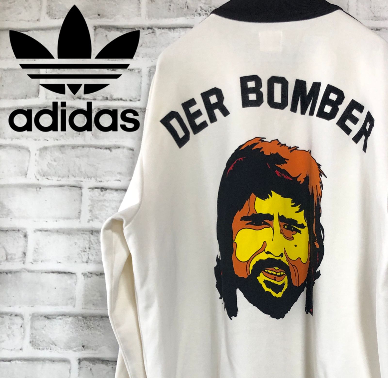 90s⚽️adidas トラックジャケット刺繍DER BOMBER GM 13