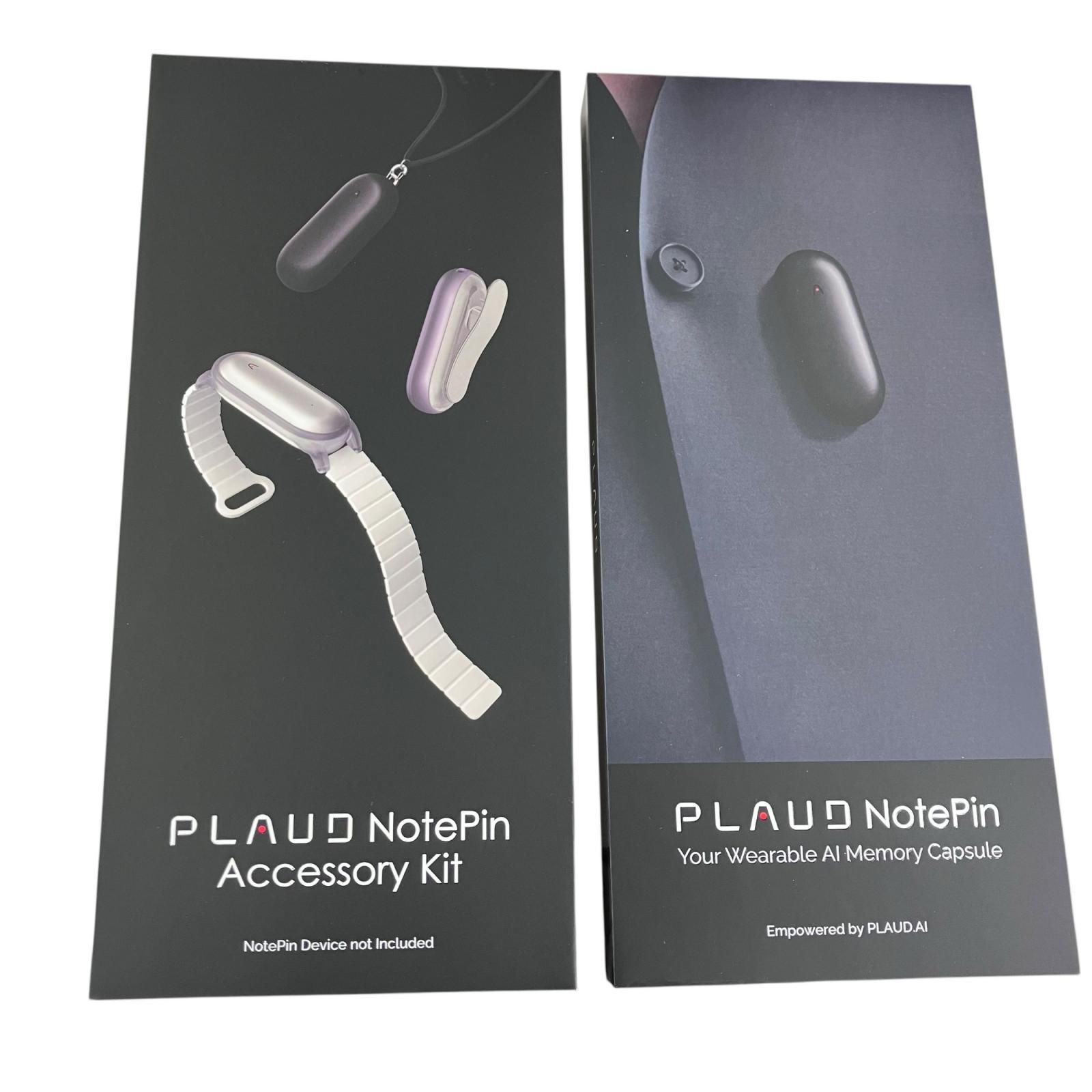  186000 PLAUD NotePin Bundle ウェアラブルAIメモリーカプセル その他 オーディオ機器