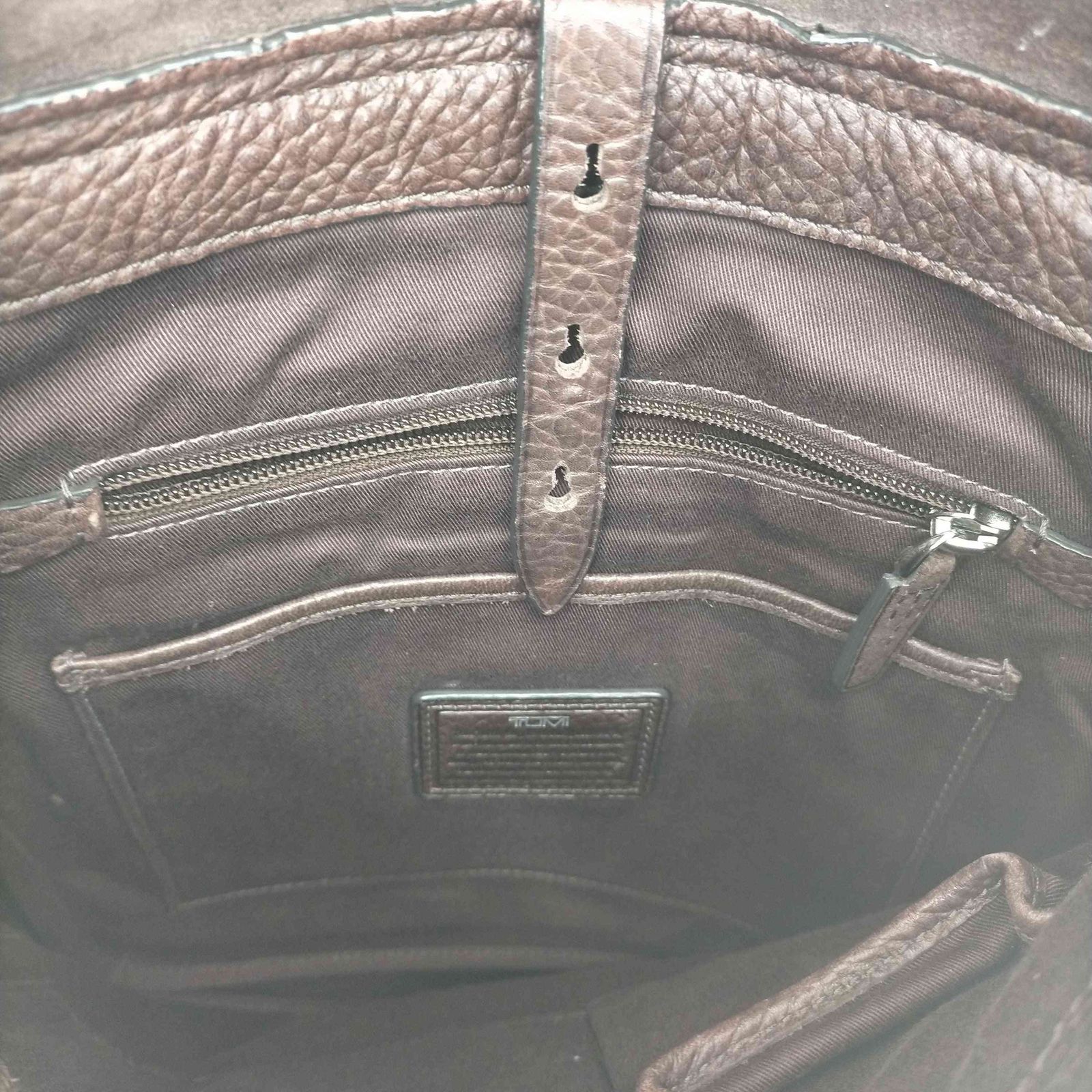 トゥミ TUMI レザー ショルダーバッグ メンズ 表記無 - メルカリ