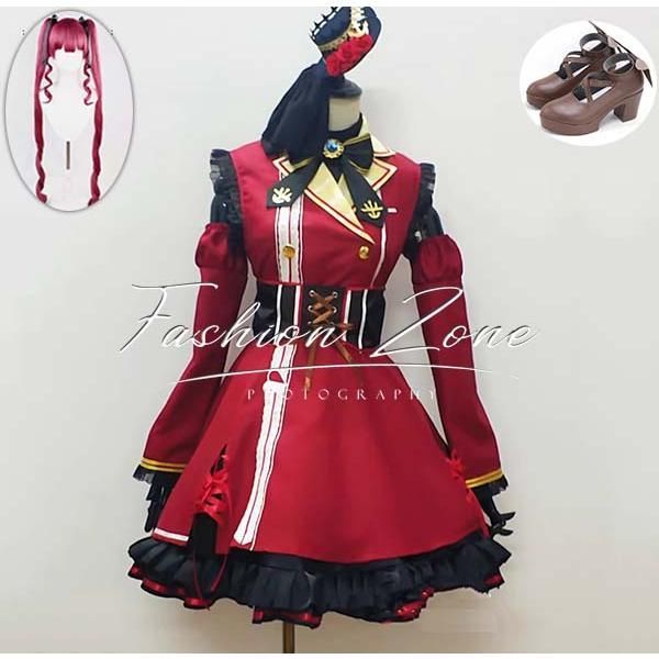 Vtuber　ホロライブ　宝鐘マリン　lolita新衣装　コスプレ衣装 Vtuber ホロライブ 宝鐘マリン lolita新衣装 コスプレ衣装 送料無料