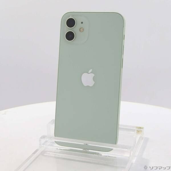 〔 〕iPhone12 128GB グリーン MGHY3J A SIMフリー 258