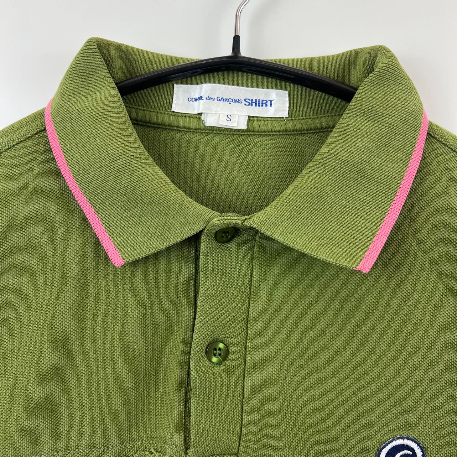 comme des garcons SHIRT docking polo shirts S W15152