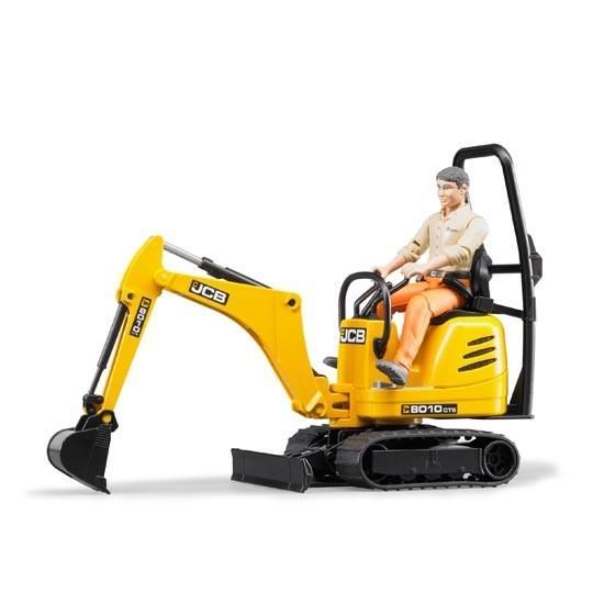 高品質，人気SALE bruder(ブルーダー) JCBマイクロショベル(フィギュア付き） (BR62002) その他