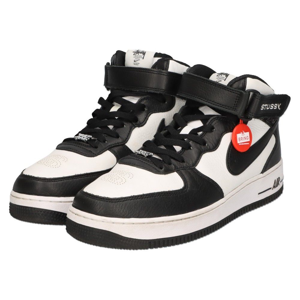 NIKE (ナイキ) ×STUSSY AIR FORCE1 07 MID SP BLACK LIGHT BONE NIKE (ナイキ) ×STUSSY AIR FORCE1 07 MID SP BLACK LIGHT BONE