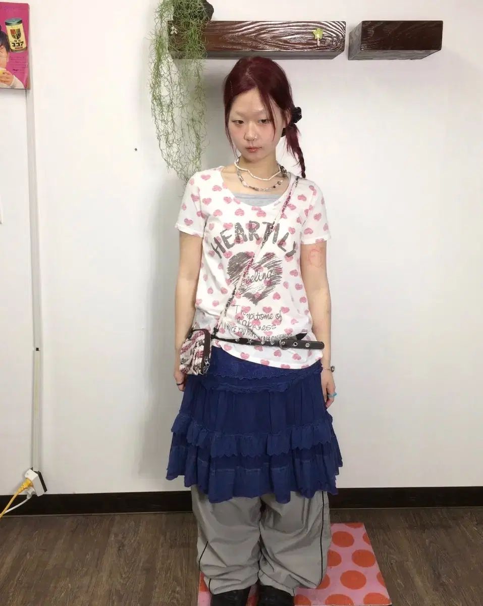 レイヤード コーディネート
