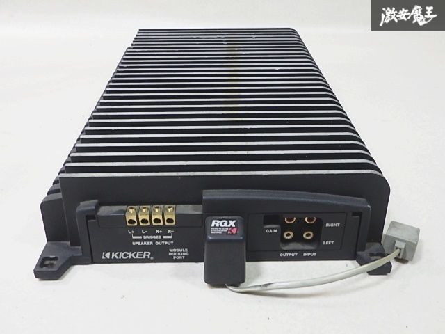 KICKER ZR600 パワーアンプ Kicker ZR600 150W x 2 Car Amplifier at Crutchfield