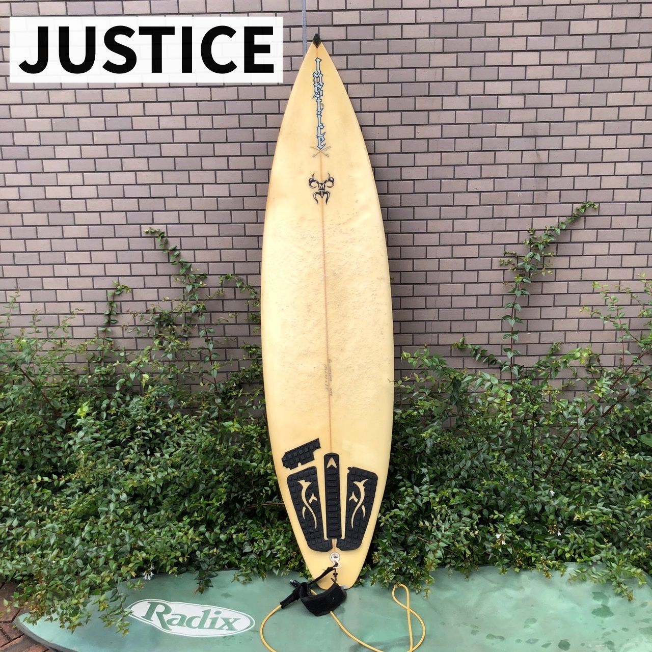 【一時期間値引き】ジャスティスサーフボード（Justice） 1/4迄表示価格よりさらに10％OFF】【JUSTICE×VANKSY】THE ACE(ジ