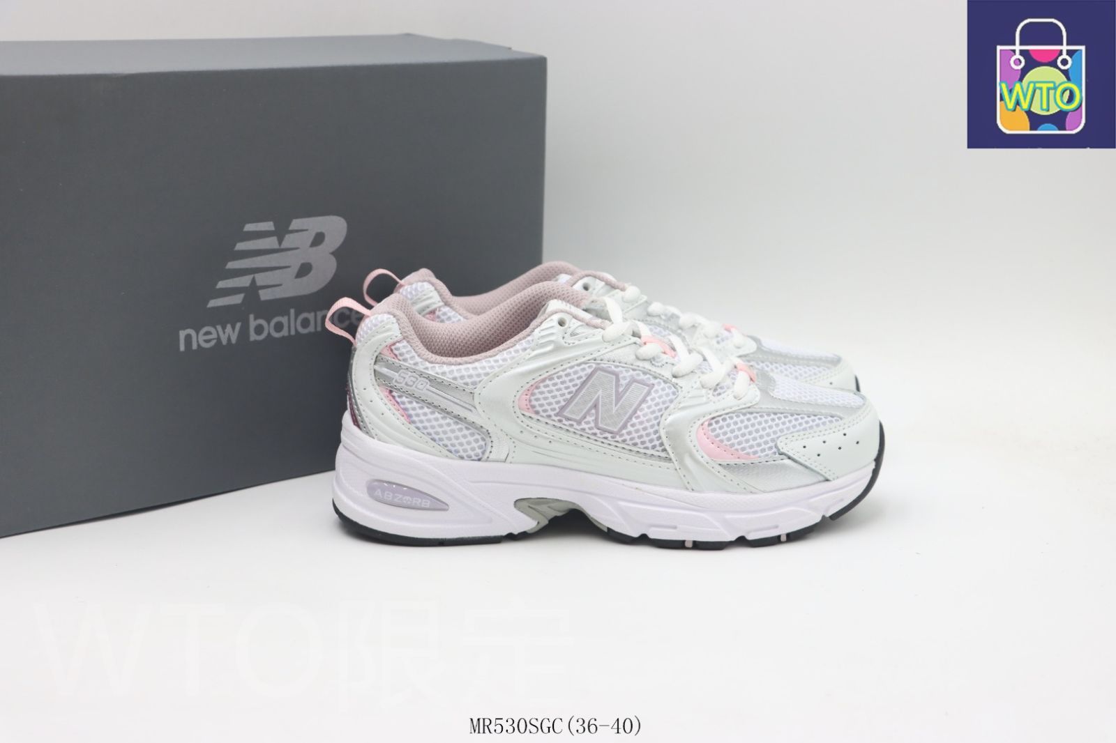 未使用ニューバランスMR530SG 今日WTO】New Balance ニューバランス ピンクホワイト MR530SGC