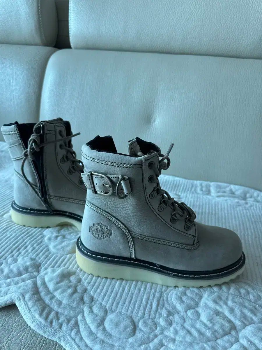 ハーレーダビッドソン スウェード レースアップ ブーツ
