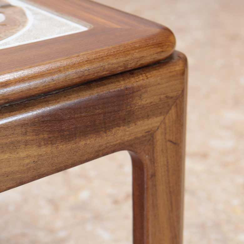 タイルトップテーブル ヴィンテージ イギリス 長方形 ジープラン