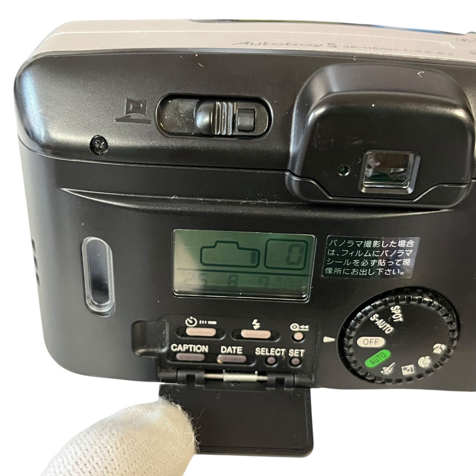 動作確認済み CANON Autoboy S PANORAMA #OP2102 動作確認済み CANON Autoboy S PANORAMA #OP2102 - メルカリ