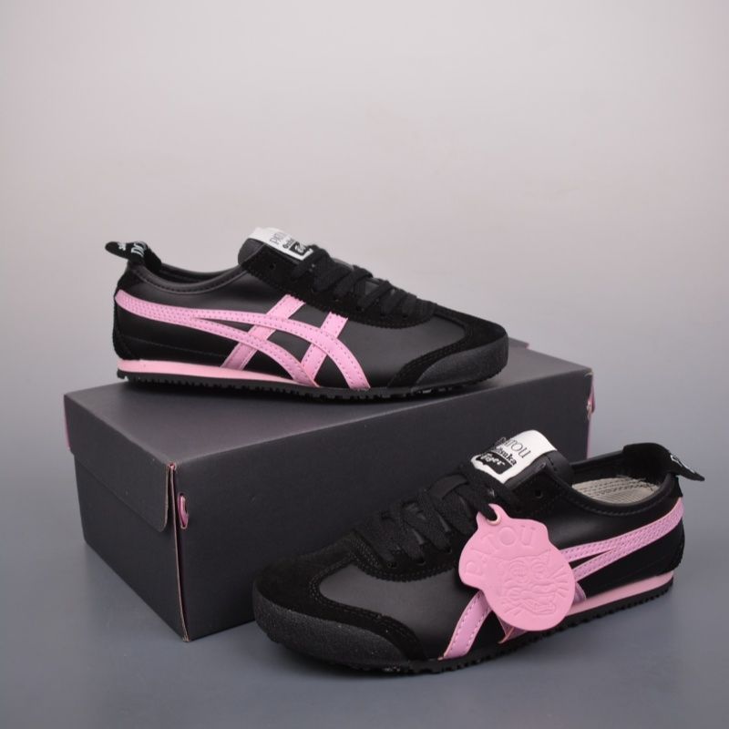 デザインも素敵で Onitsuka Tiger Mexico 66 パトゥ オニツカタイガー メキシコ66 ブラック|ホワイト 1183C380-001 男女兼用