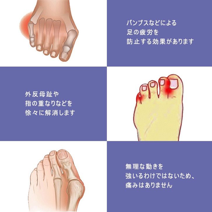 足指セパレーター パッド シンプルタイプ リラックス むくみ疲れ