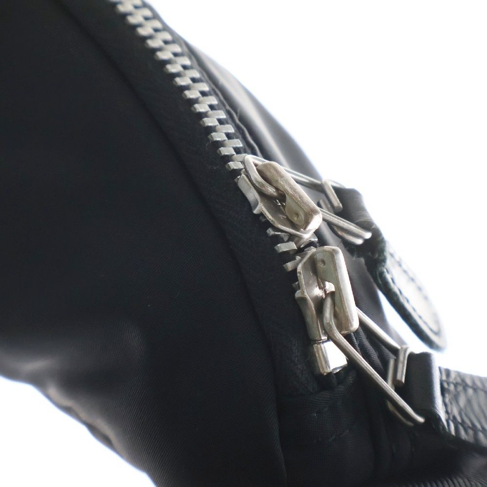 COMME des GARCONS HOMME コムデギャルソンオム 23SS NYLON TWILL BODY BAG HK-K202 ナイロンツイル ボディバッグ ウエストバッグ ブラック WWW_KARIMZIABAT_FR