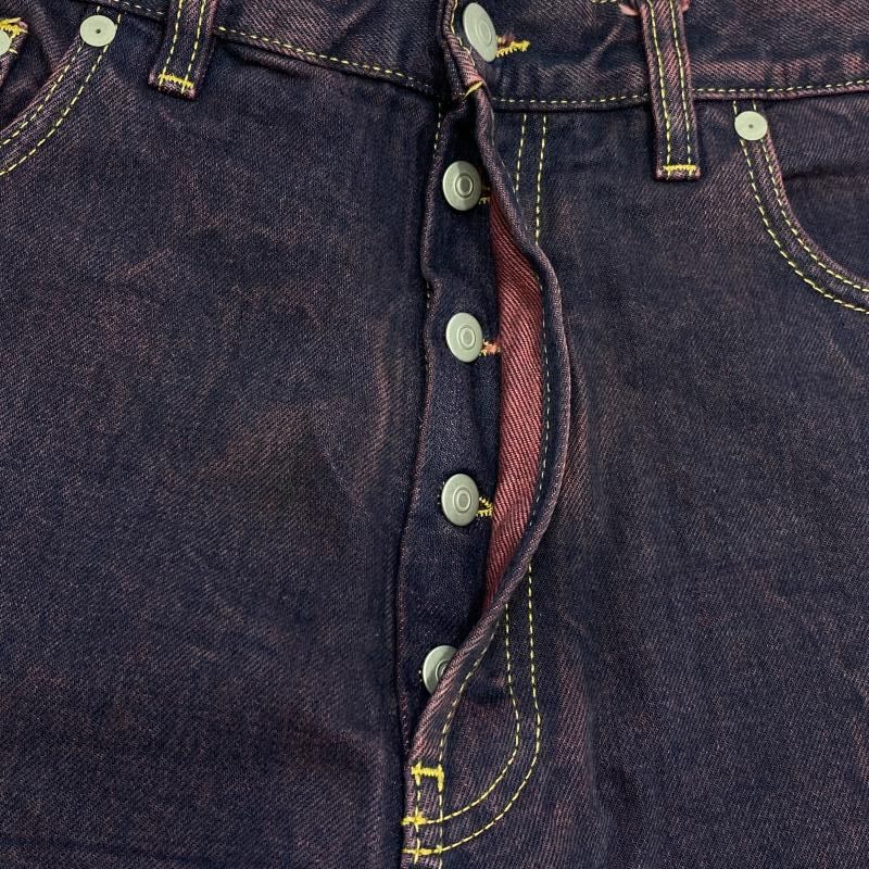 中古】Maison Margiela カットオフデニム パープル サイズW34