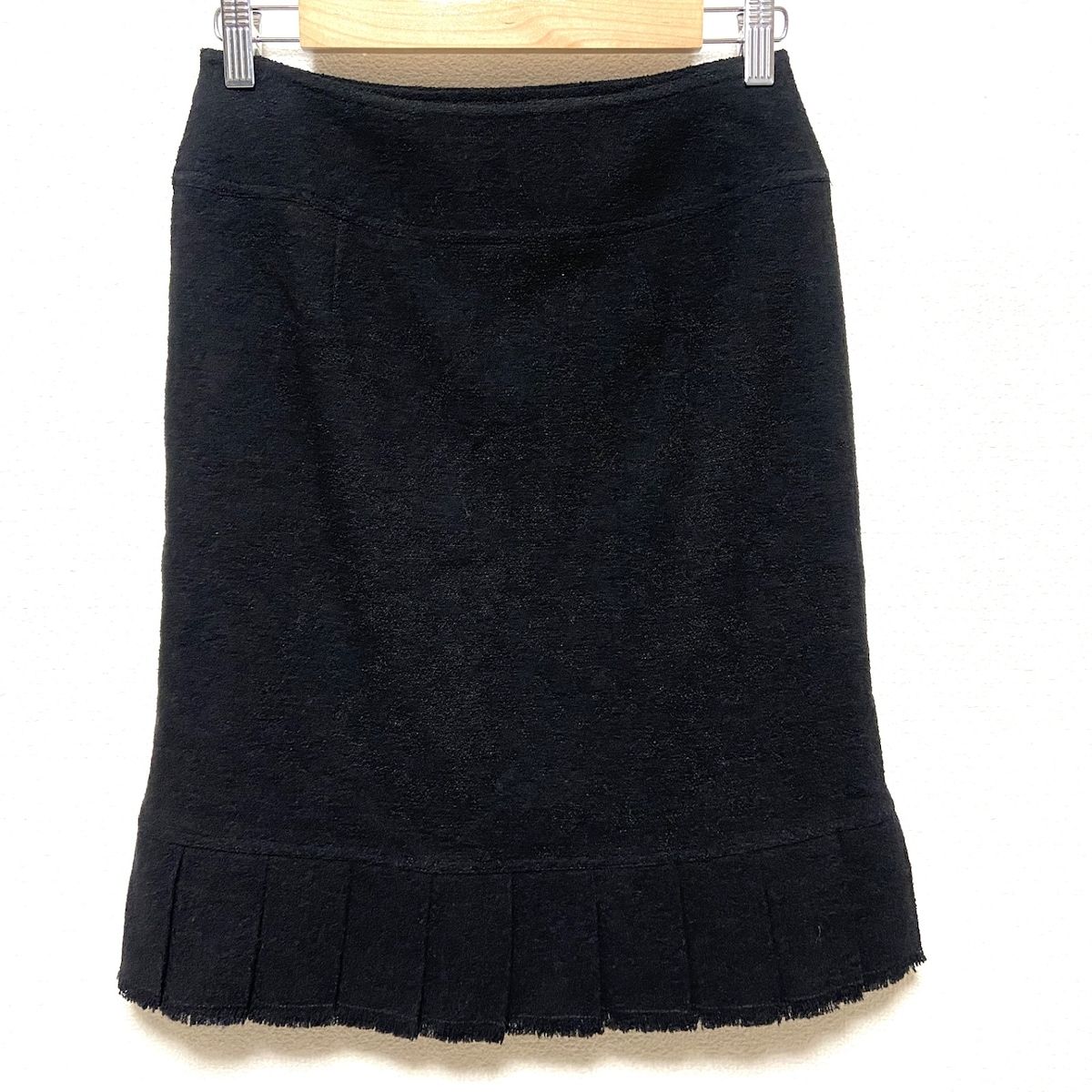 Rene(ルネ) スカート サイズ36 S レディース美品 - 黒 ひざ丈 - メルカリ