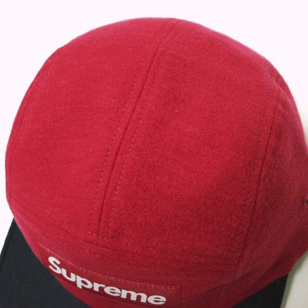新品 SUPREME シュプリーム 23AW アメリカ製 2-Tone Camp Cap 