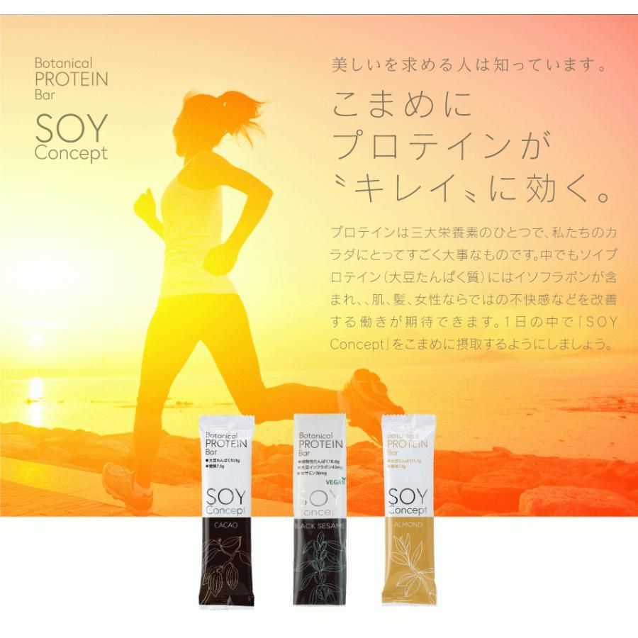 SOY Concept ボタニカルプロテインバー 3種36本アソートセット