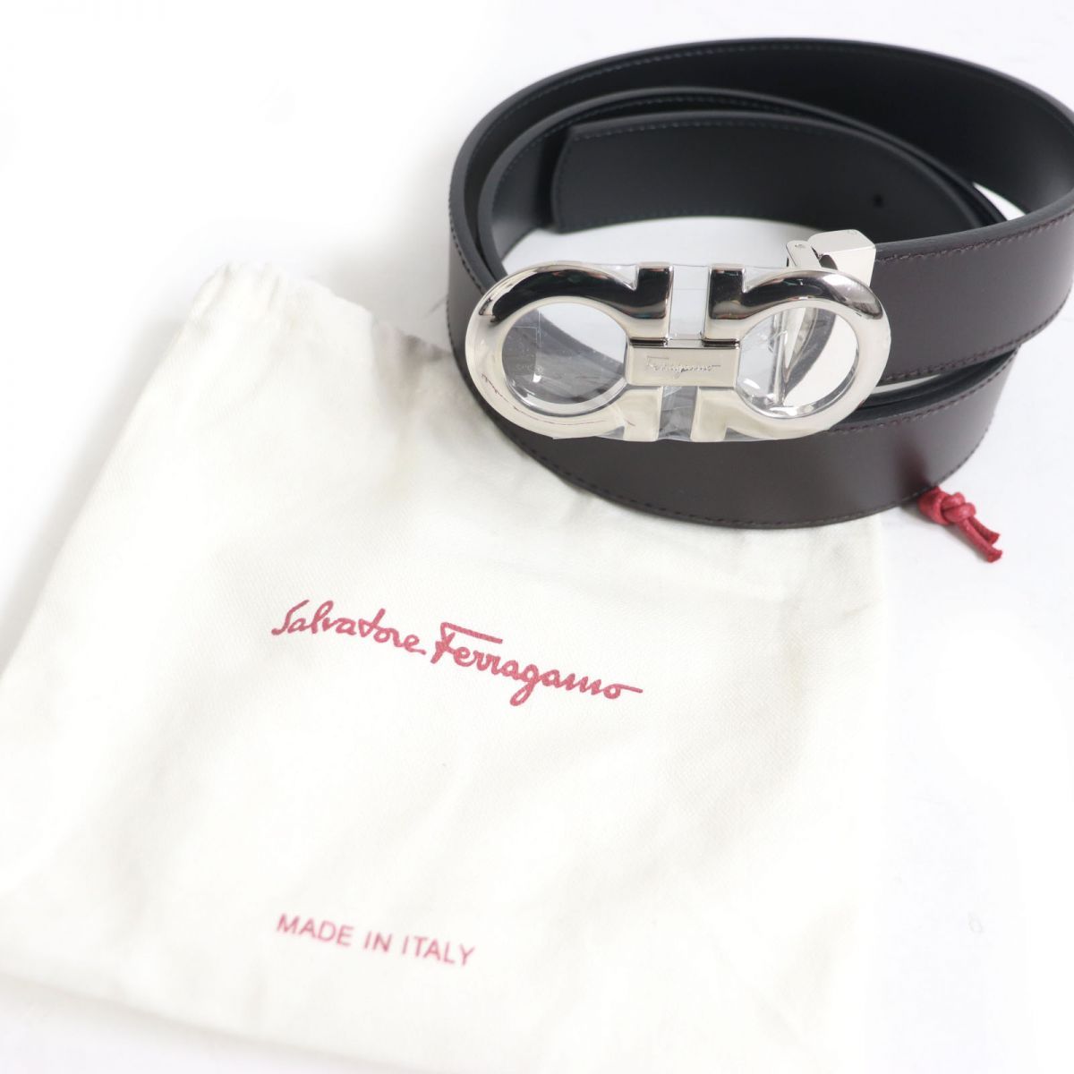 未使用品□Salvatore Ferragamo/サルヴァトーレフェラガモ ダブル