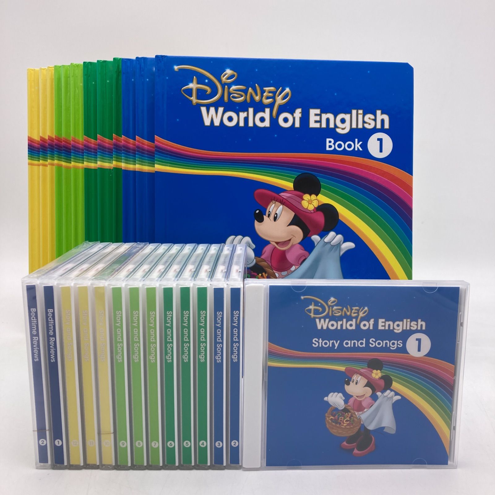 最新版】2021年購入 メインプログラム 絵本＆CD ディズニー英語