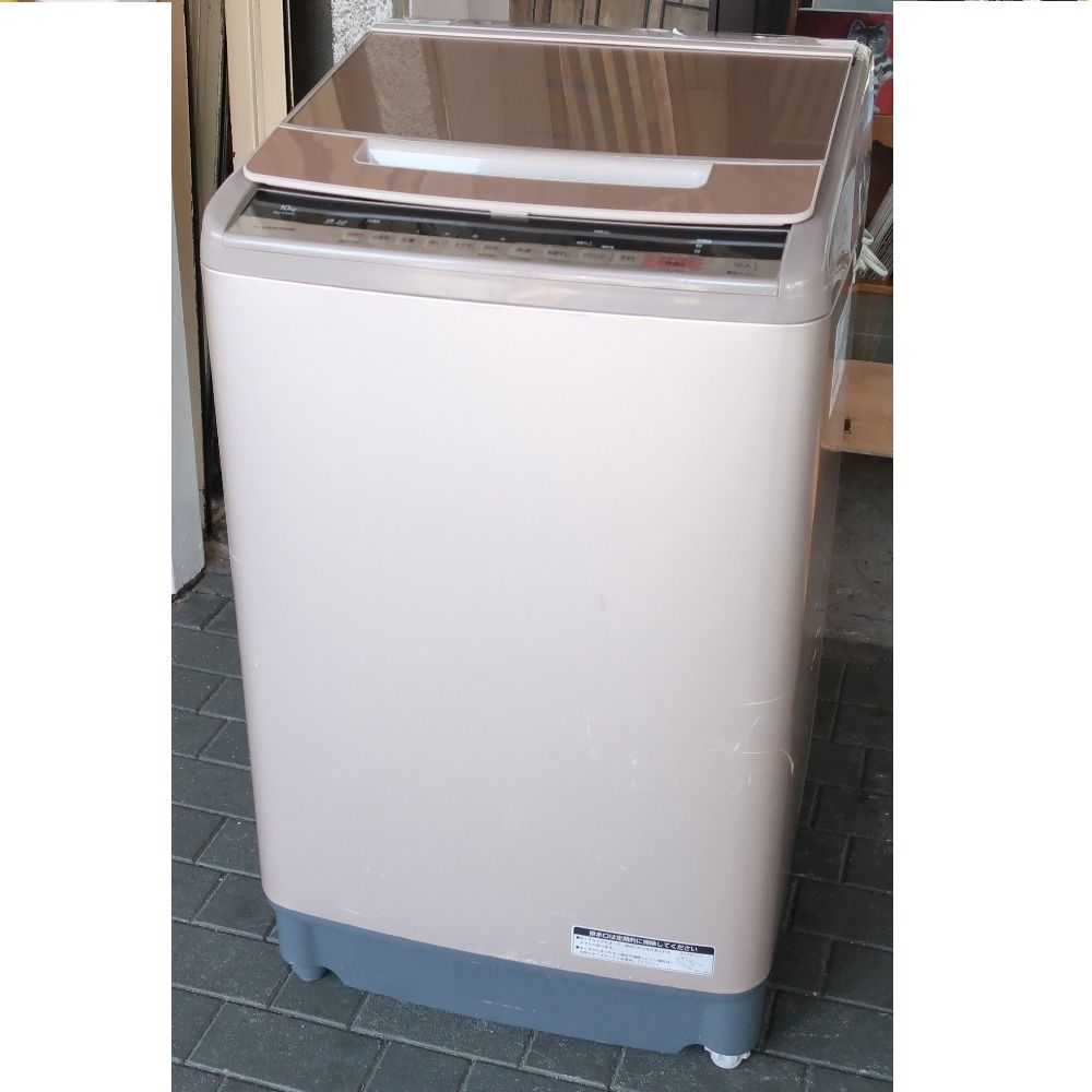 HITACHI】日立 全自動洗濯機 10kg BW-V100C 2019年製 _ 洗濯機 - メルカリ
